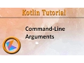Kotlin Tutorial Command-Line Arguments Program