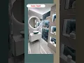 Desain Kamar Mandi Minimalis Modern Futuristik