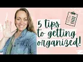 Top 5 TIPS to getting organized as a LOAN SIGNING AGENT