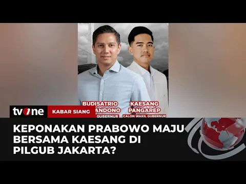 HEBOH Duet Budi-Kaesang di Pilgub Jakarta