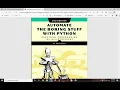 Automate the Boring Stuff With Python 2nd ed - Introduction