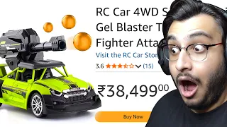 I BOUGHT EXPENSIVE RC CAR WITH GEL BLASTER MOD