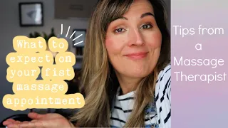 What to Expect on your First Massage Therapy Treatment Wellness Tips from an RMT