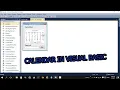 Creating calendar in visual basic 6 0