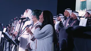 لنا الله   فرقة ركوز   بقيادة المايسترو د كريم عبدالعزيز                      دندنها