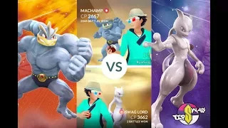 Mewtwo vs Machamp BlissLax Counter Comparison