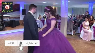 شاهد هذه العروس كيف رقصت مع زوجها على اغنية يا ليلي ويا ليلة ريمكس في حفل زفافها روعة 