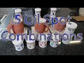 Glaze Tests - 15 Oil Spot Combos