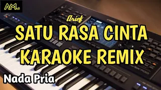 Download SATU RASA CINTA nada pria/cowo |  karaoke azura musik MP3