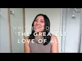 Download Lagu The Greatest Love Of All - Whitney Houston Cover | By Caitlin Min Fa
