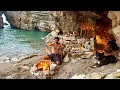 Download Lagu 3 DAYS solo survival (NO FOOD, NO WATER, NO SHELTER) Catch and Cook, OCTOPUS - Bushcraft Camping