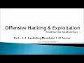 Offensive Hacking and Exploitation Part-4 1 Exploiting Minishare 1 41 Re-creating Exploit 1