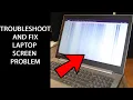 Laptop Display Screen Problem How to troubleshoot and repair it yourself