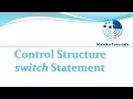 Core Java 18 - Control Structure switch Statement