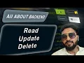 Node js REST API Tutorial Read Update Delete Operations Express MongoDB
