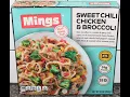 Mings by Chef Ming Tsai Sweet Chili Chicken Broccoli Frozen Meal Review