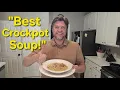 The BEST Creamy Tuscan Chicken Soup Crockpot Recipe