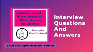 Java interview questions and Answers static and Non Static Types of members