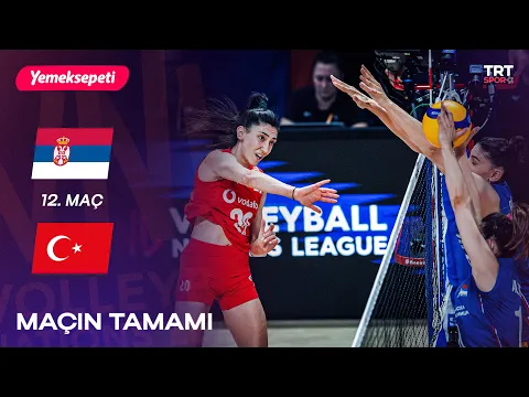 Video Thumbnail: Maçın Tamamı | Sırbistan - Türkiye 2025 Kadınlar VNL TRT Spor Yıldız x Yemeksepeti