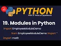 Modules in Python