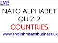 English Quiz - NATO Alphabet 2