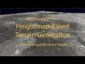 OpenGL Engine - Showcase 3 Heightmap-Based Terrain Generation