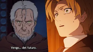 RUDEUS se encuentra con su YO del FUTURO y le advierte de la TRAICIÓN de HITOGAMI | Mushoku Tensei 3