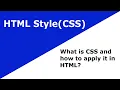 HTML Bangla Tutorial HTML5 Bangla Tutorial Style CSS