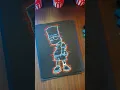 Drawing Bart Simpson - Glitch effect