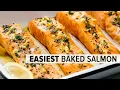 Download Lagu BAKED SALMON | easy, no-fail recipe with lemon garlic butter