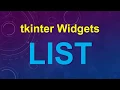 GUI tkinter Widgets Components like Button Entry etc