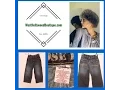 BOY S SIZE 5 FADED GLORY VINTAGE DENIM BLUE JEANS WAIST 20 LENGTH 25 5 INS 18