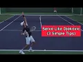Serve Like Novak Djokovic 3 Simple Tips