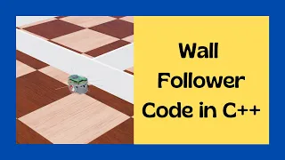 Webots Tutorial Project Wall Follower Wall following robot code in C Kajal Gada