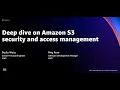 AWS re Invent 2021 - Deep dive on Amazon S3 security and access management