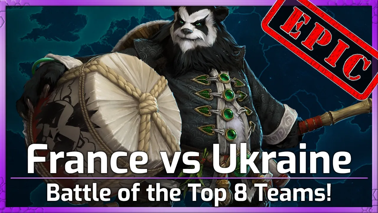 EPIC! France vs Ukraine! - Nations Cup - Heroes of the Storm