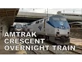 Amtrak Crescent Overnight Train Experience