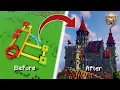 Minecraft How To Plan and Build a Medieval Castle Using 10 Easy Steps