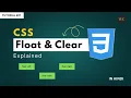 CSS Float And Clear CSS Tutorial In Hindi Frontend Development Course Tutorial -