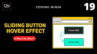 Sliding Button Hover Effect using HTML and CSS Coding Ninja