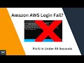 From Login Fail to Success in a Minute AWS Permission Denied Public Key