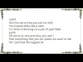 Elliott Smith - The Biggest Lie Lyrics