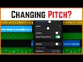 Change PITCH of in GarageBand iOS