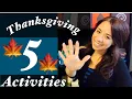 5 Free Thanksgiving Homeschool Activities Free Printables