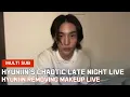 Lagu Hyunjin's Chaotic Late Night Live : Hyunjin Removing Makeup LIVE 2023-10-26