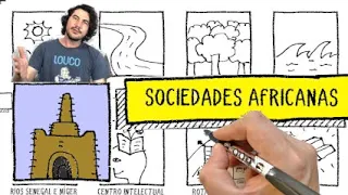 REINOS AFRICANOS - Resumo Desenhado