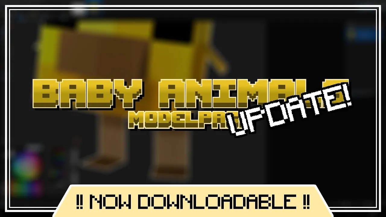 Baby Animals Modelpack Update Release