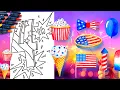 Superstar Colors Coloring the 4th of July