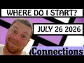 The community absolutely destroyed this puzzle Connections July 26 2026