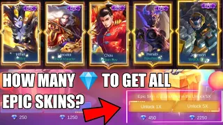 Download GET ALL EPIC SKINS FROM PARTY BOX EVENT + EPIC SKIN GIVEAWAY | WOLF XOTIC | MLBB MP3